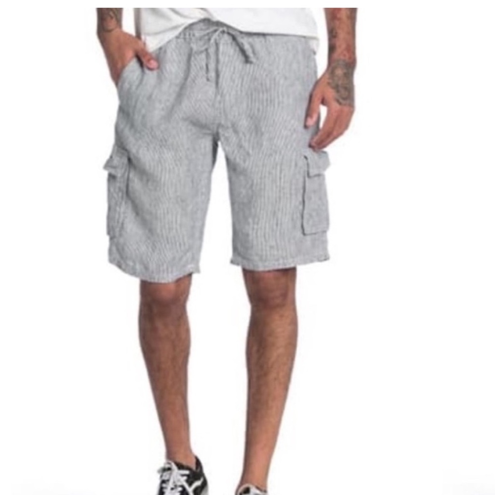 Onia Pull On Linen Shorts Men’s Size S